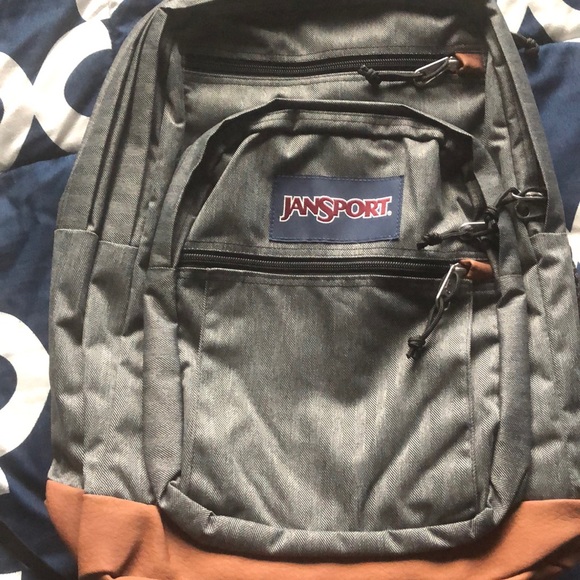 Jansport Bags Jansport Backpack Leather Bottom Good Price Poshmark